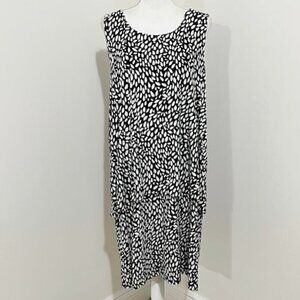 Chico’s Pretty Petals Ellie Knee-Length Sleeveless Dress